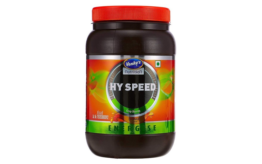 Venky's Hy Speed Energise, Orange Flavour   Plastic Jar  1 kilogram